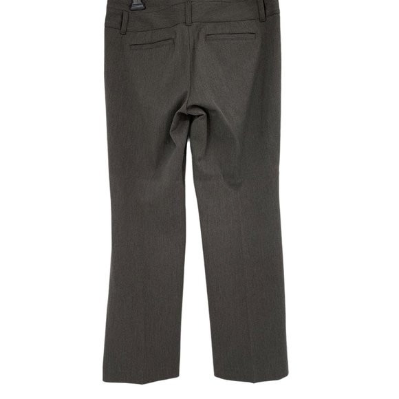 Womens Pants Express Editor Size 6 S Flare Leg Brown Knit Wide belt 2069 - Picture 5 of 7